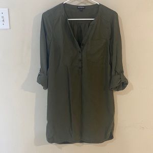 Express shirt dress size XS